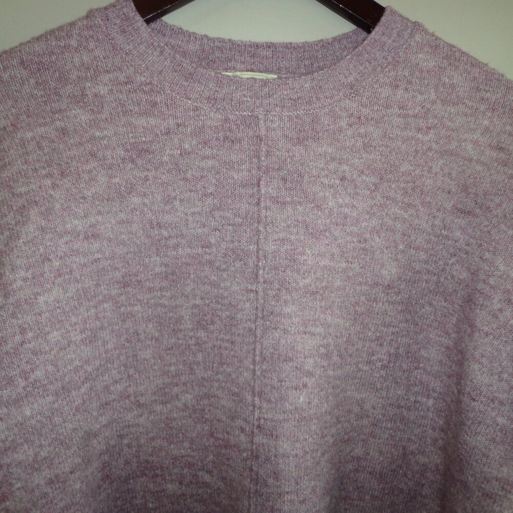 NWOT LEGENDARY OUTFITTERS Knit Crew Neck Sweater S Lavender/Plum Raglan Sleeves - Picture 12 of 15